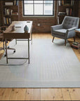Majestic Chic Charcoal Handmade Wool Rug room scenes video