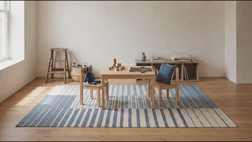 Majestic Laine Multicolor Flatweave Wool Rug room scenes video