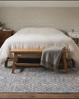 Luxurious Kilim Charcoal Handmade Wool Rug room scenes video