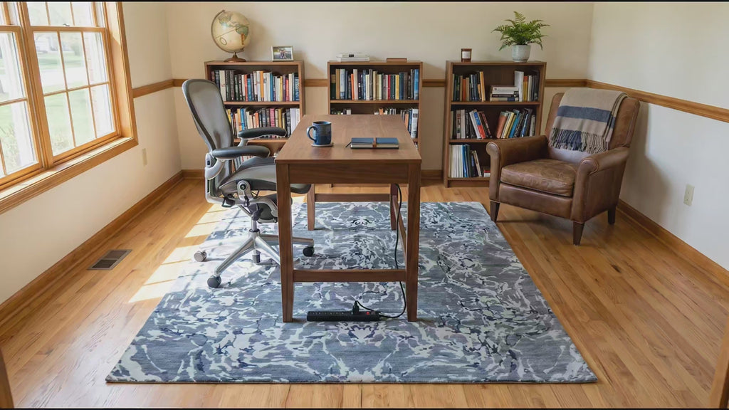 Emery Abstract Pattern Rug room scenes video