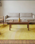 Inviting Ruby Yellow Hand Tufted Wool Rug room scenes video