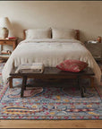 Maya Timeless Blue Hand Tufted Wool Rug room scenes video