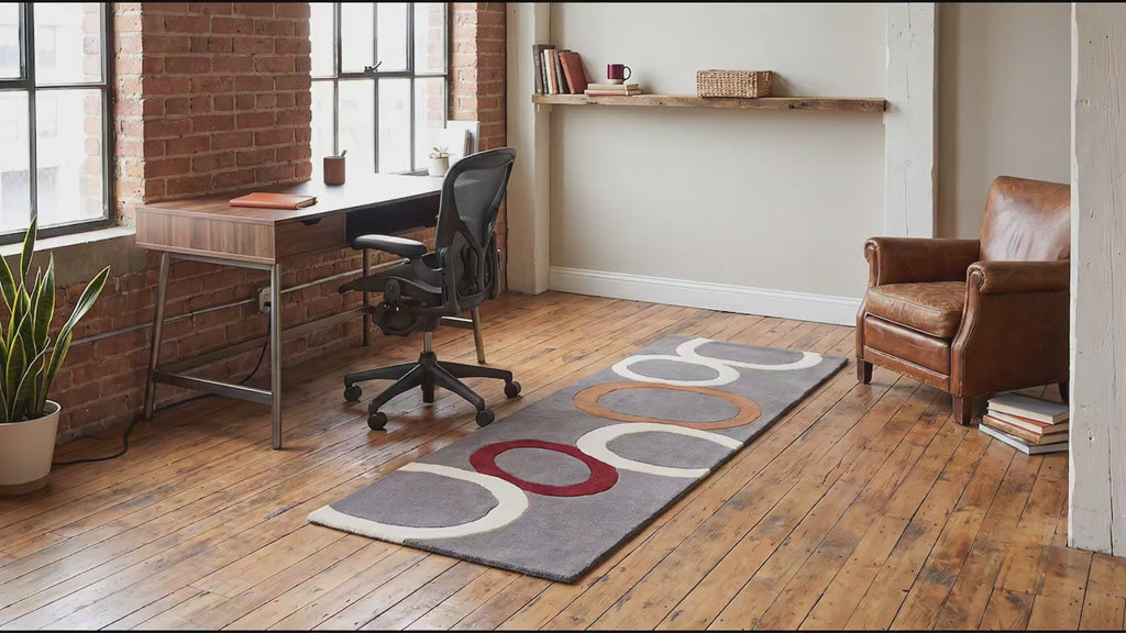 Celia Clara Gray Hand Tufted Wool Rug room scenes video