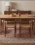 Celia Oushak Rust Hand Knotted Wool Rug room scenes video