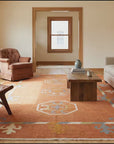 Maya Kilim Rust Flatweave Wool Rug room scenes video