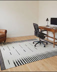 Sloane Majestic Gray and Ivory Flatweave Wool Rug room scenes video