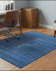 Para Penelope Blue Flatweave Wool Rug room scenes video