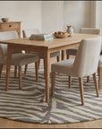 Sleek Graceful Multicolor Hand Tufted Wool Rug room scenes video