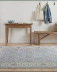 Harlow Traditional Blue and Gray Hand Knotted Wool Rug room scenes video