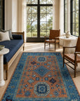 Ava Kazak Rust Hand Knotted Wool Rug - view 15