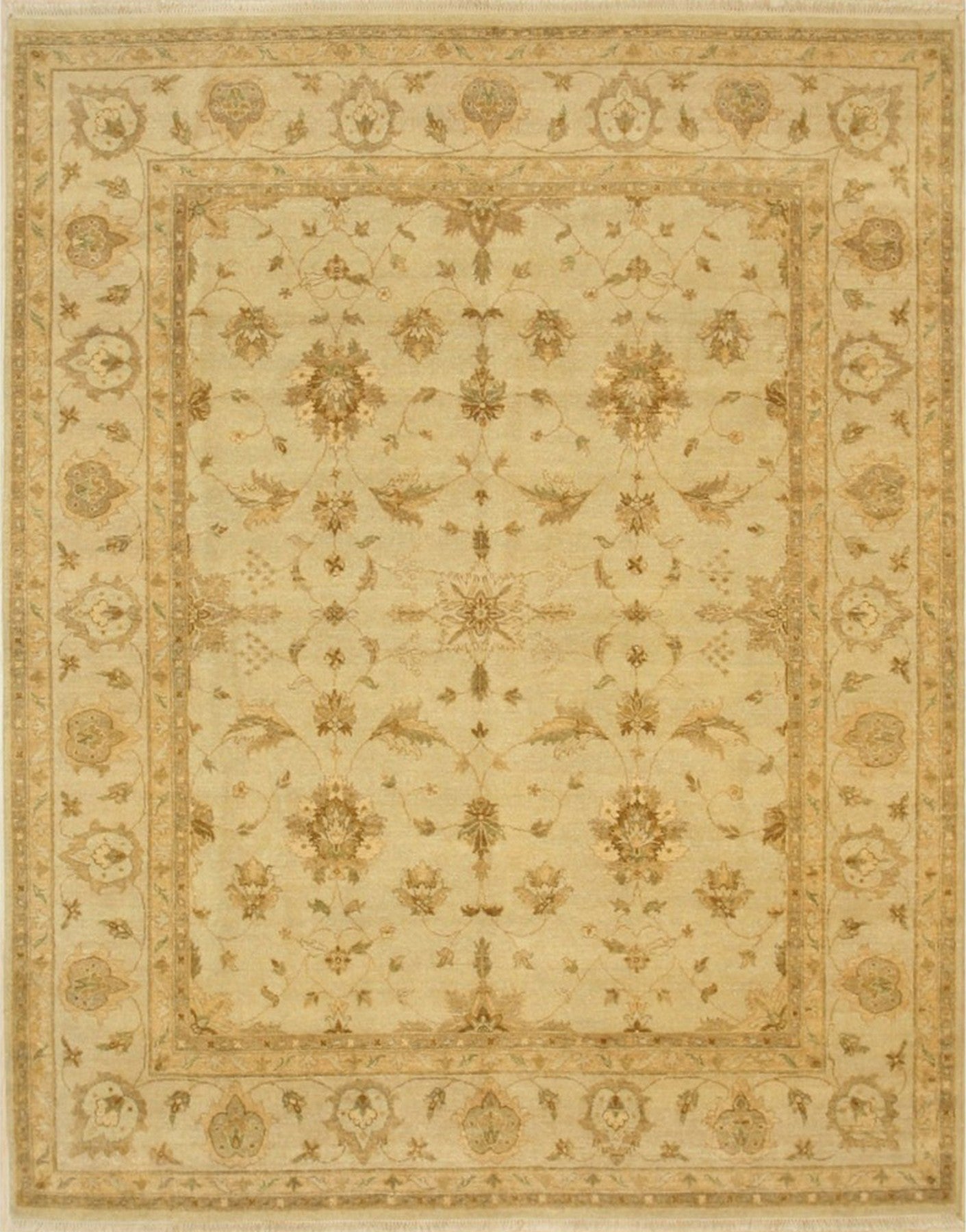 Luna Beige Peshawar Rug