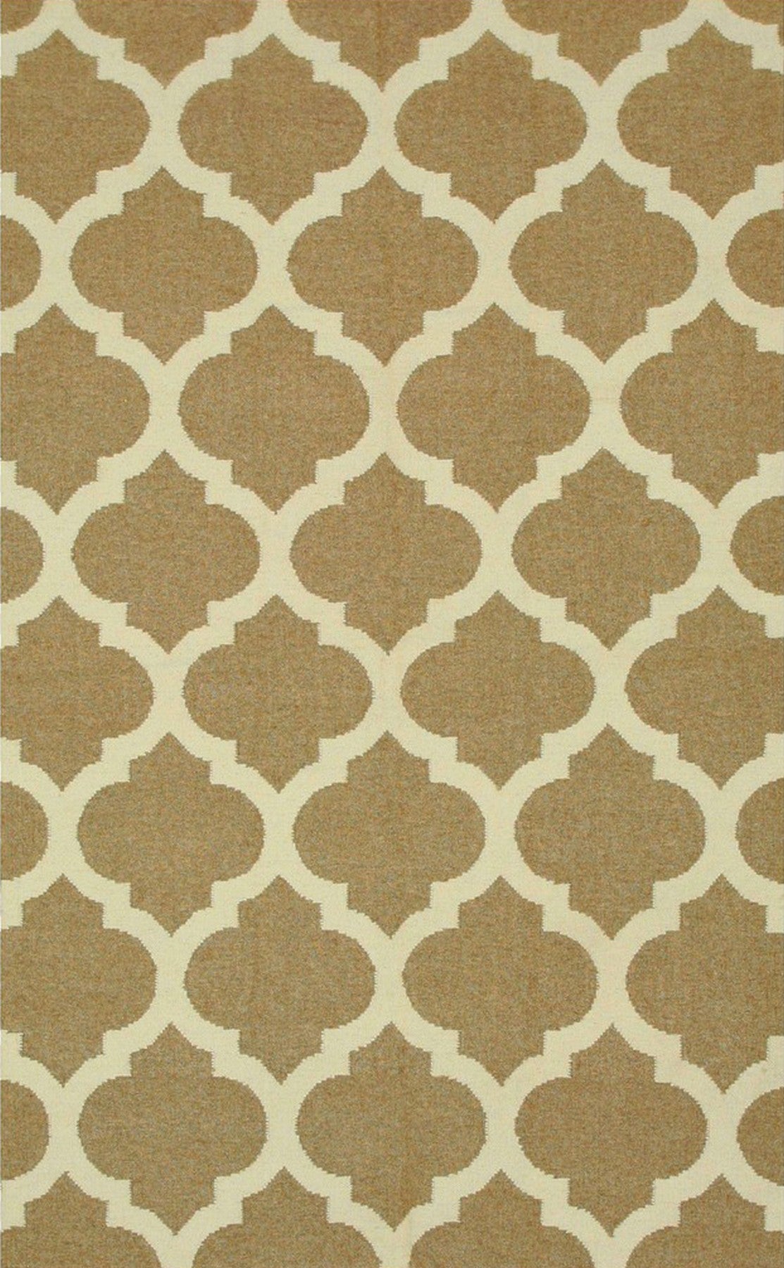 Desert Sands Moroccan Trellis Wool Rug