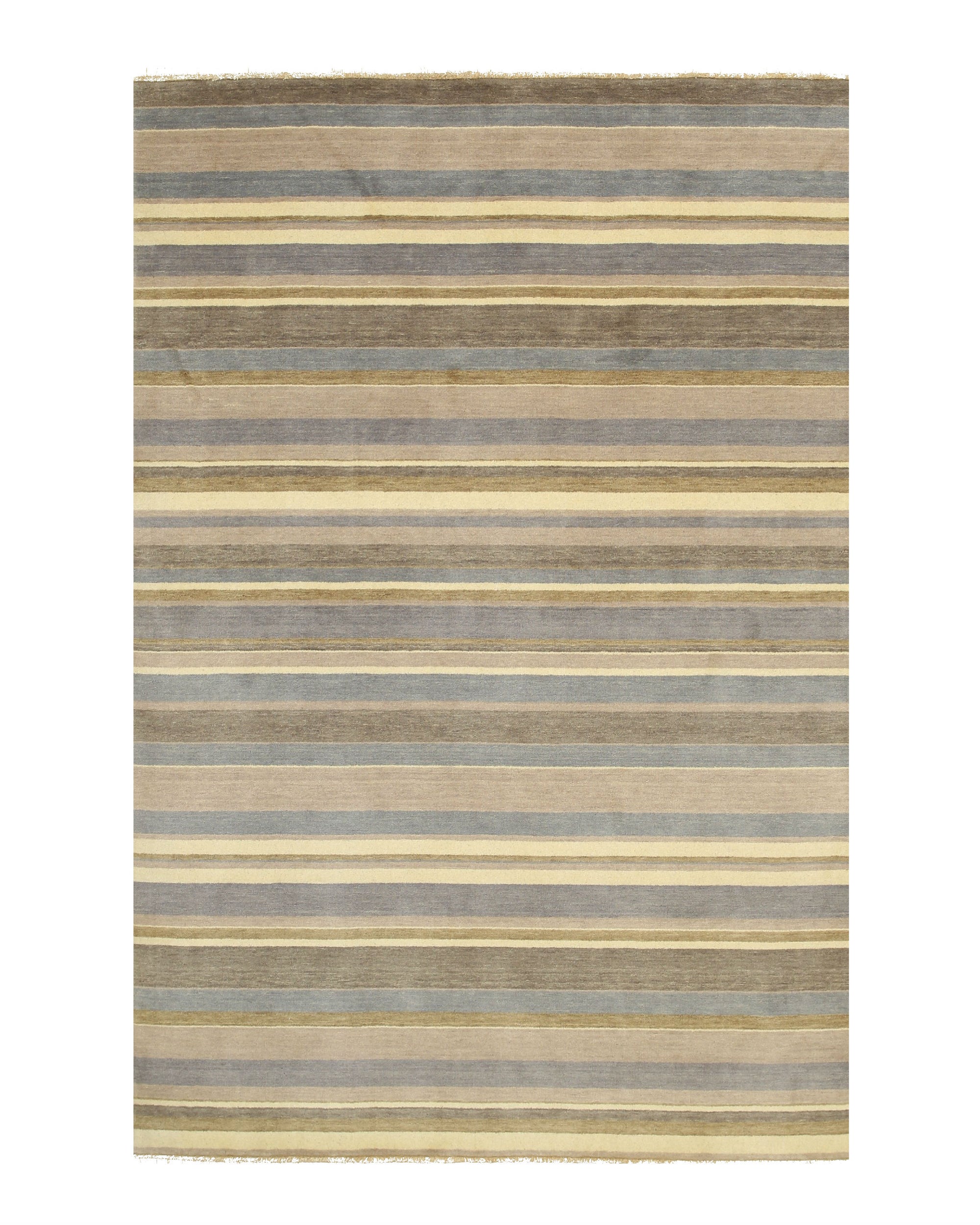 Brown Coastal Sands Stripe Rug