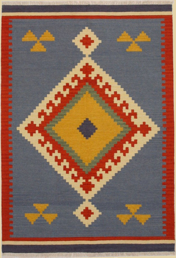 Majestic Keysari Geometric Handmade Wool Rug