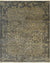 Black Ningxia Splendor Hand-Knotted Wool Rug