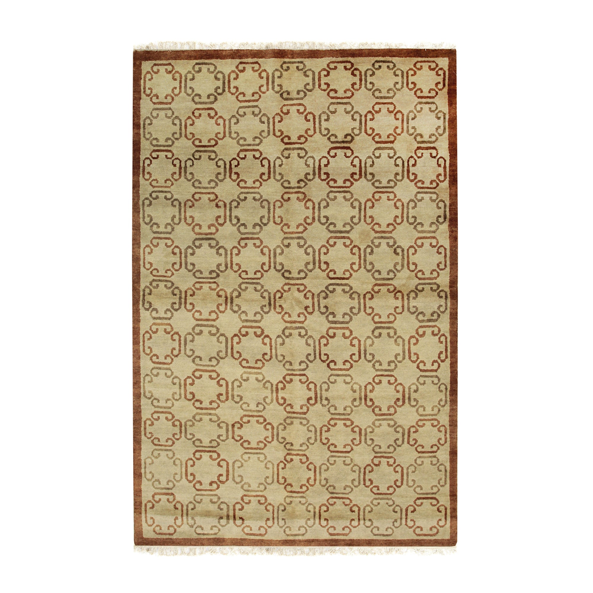 Ningxia Heritage Hand-Tufted Wool Rug