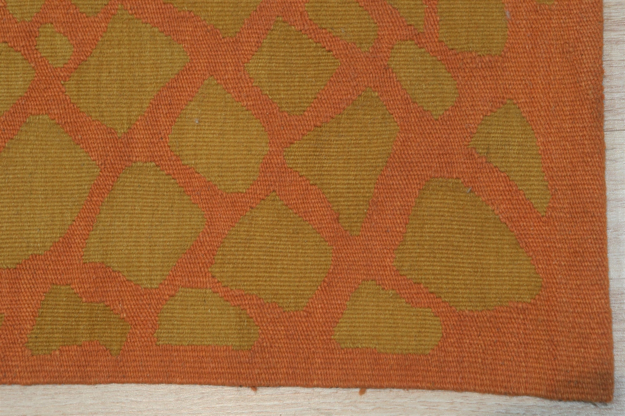 Rust Radiance Flatweave Rug