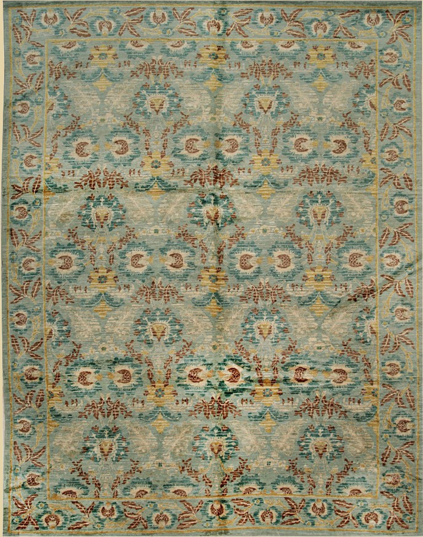 Transitional Floral Spanish Style Rug