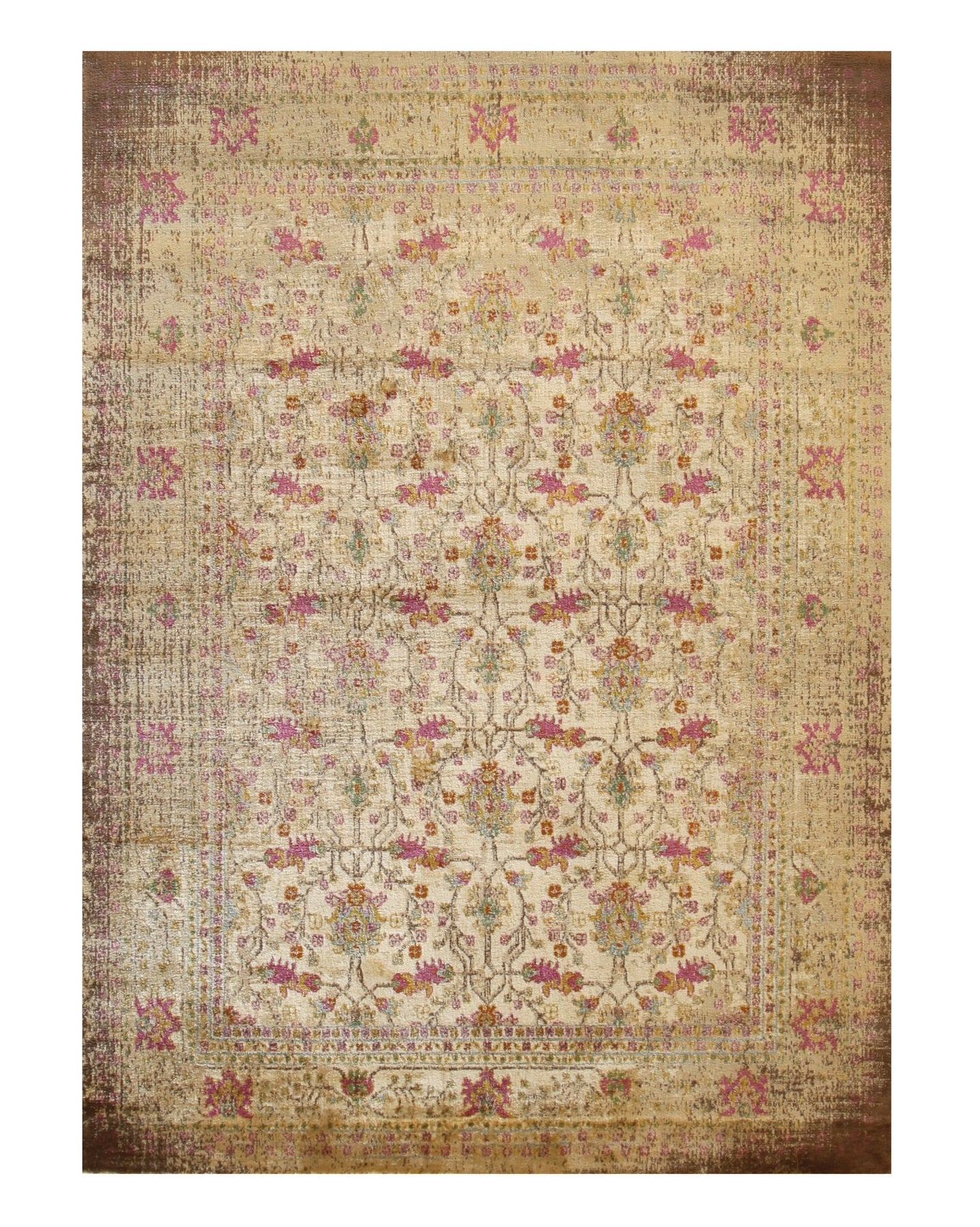 Jasmine Bohemian Floral Rug