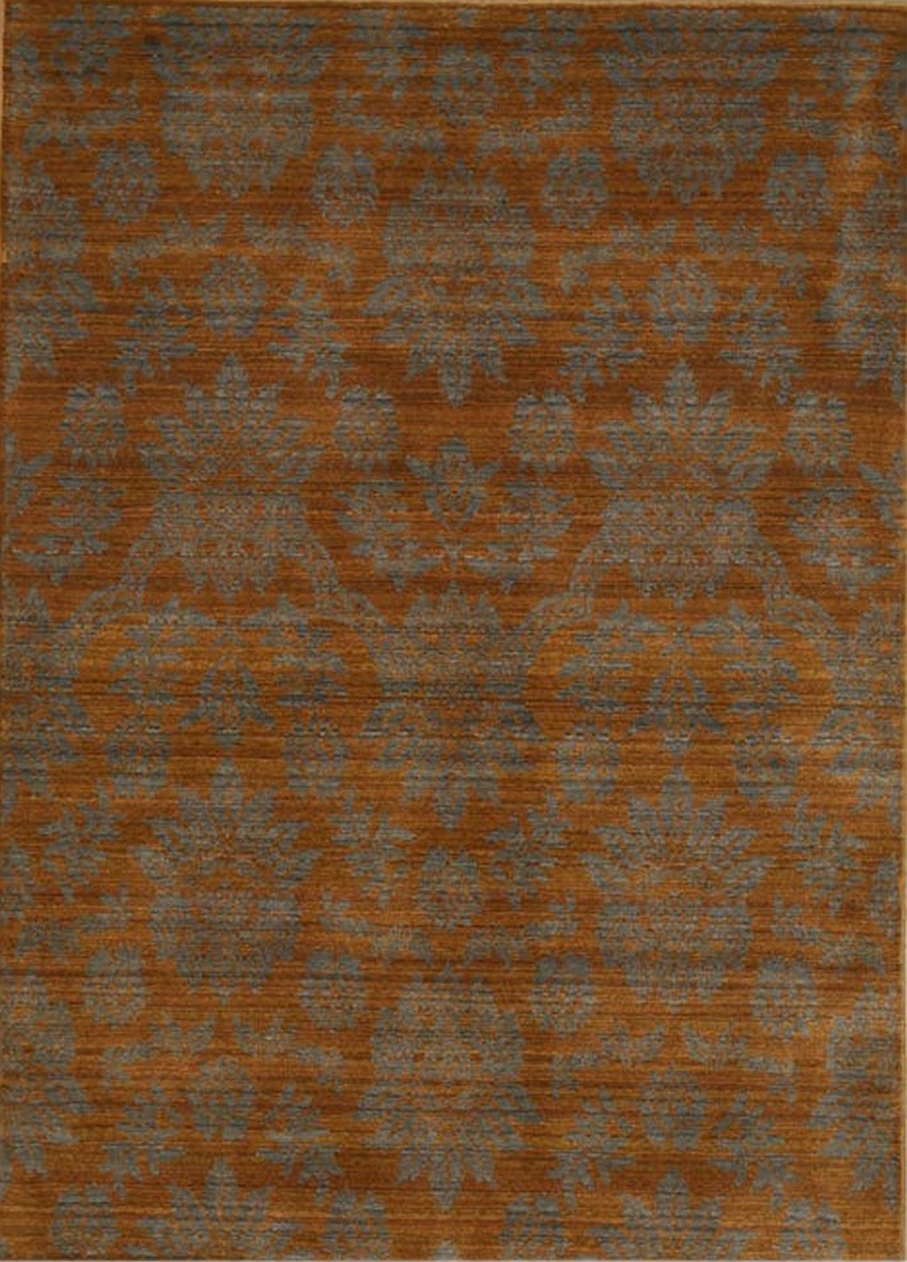 Brown Himalaya Floral Elegance Rug