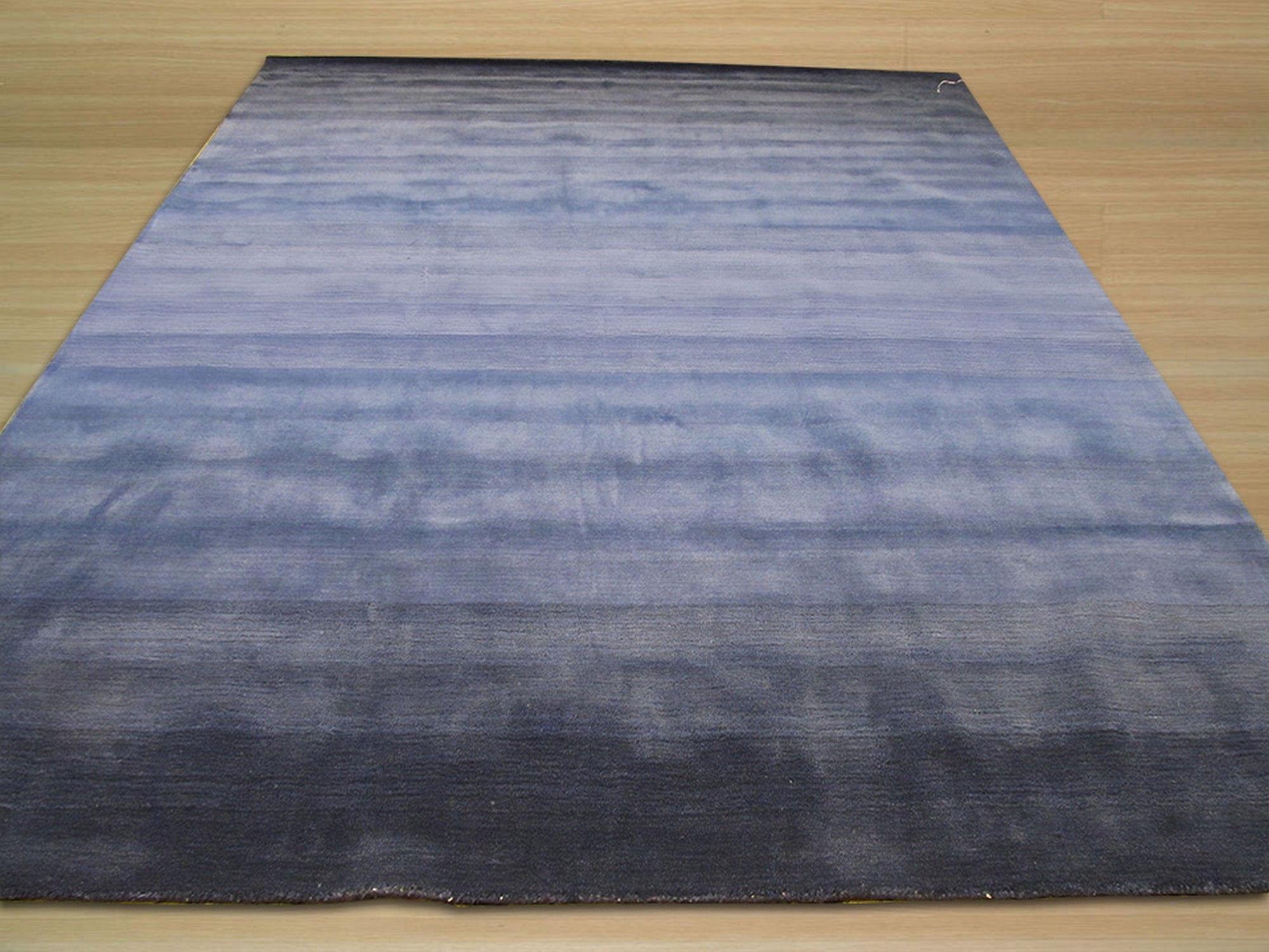 Horizon Blue Hand-Tufted Wool Rug