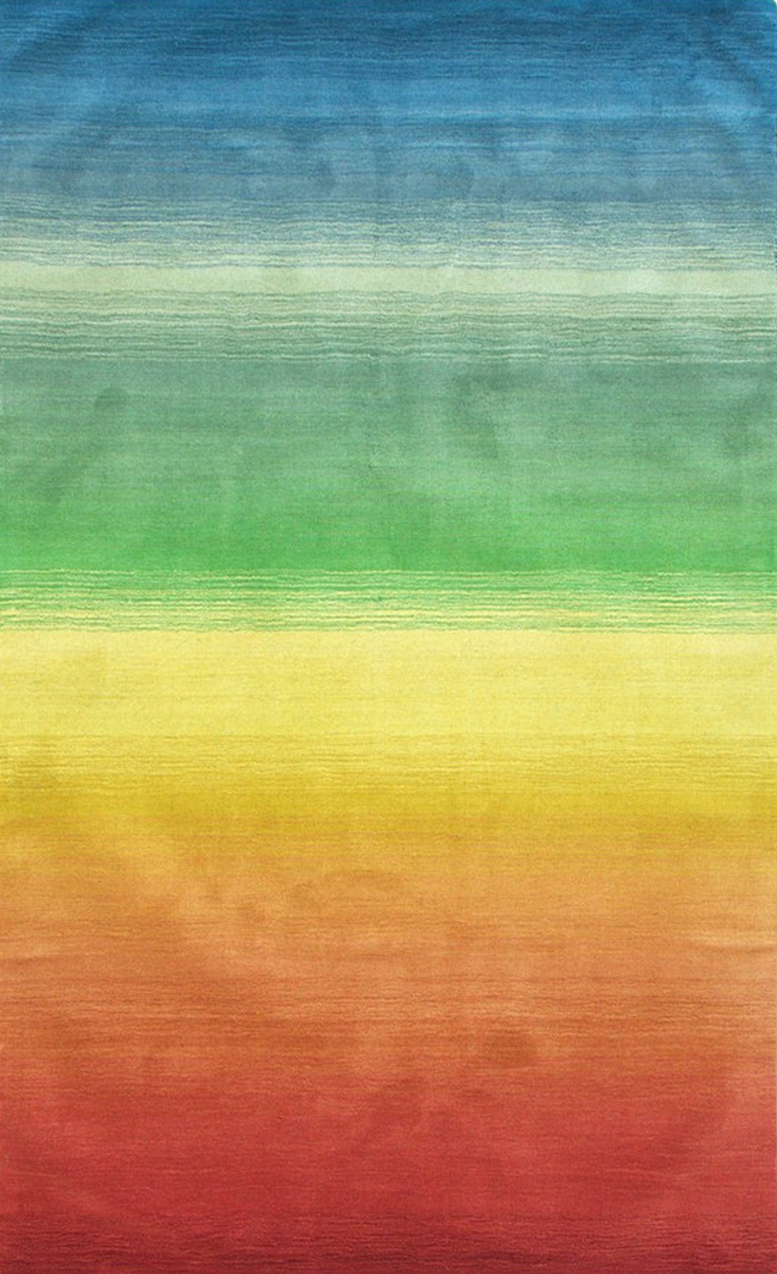 Rainbow Vibes Hand-Tufted Wool Rug