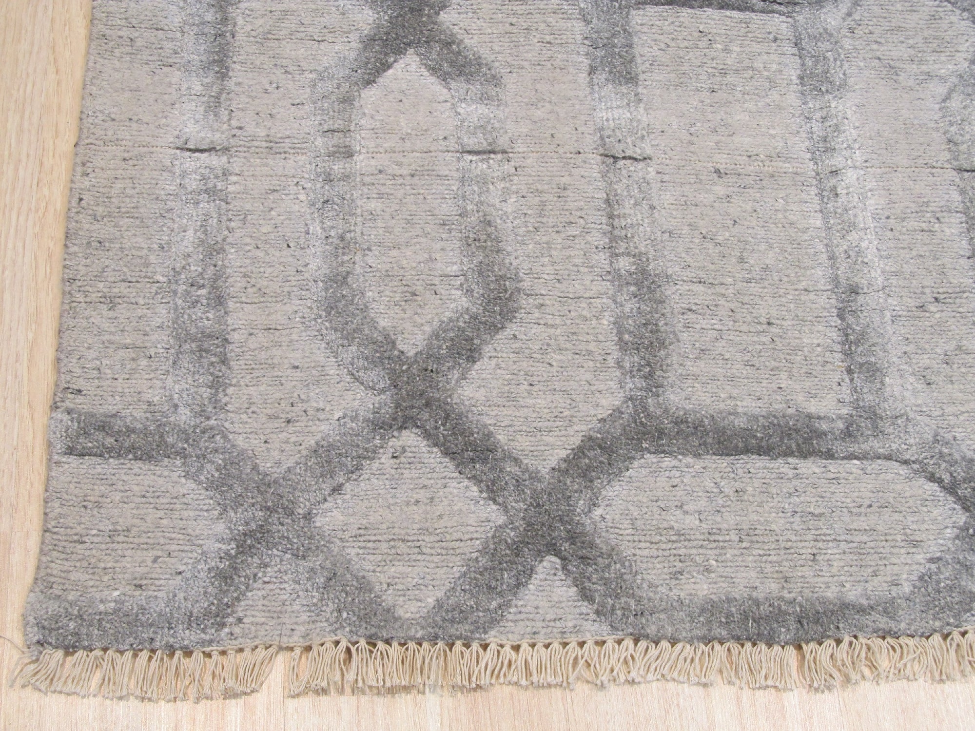 Geometric Elegance Transitional Rug