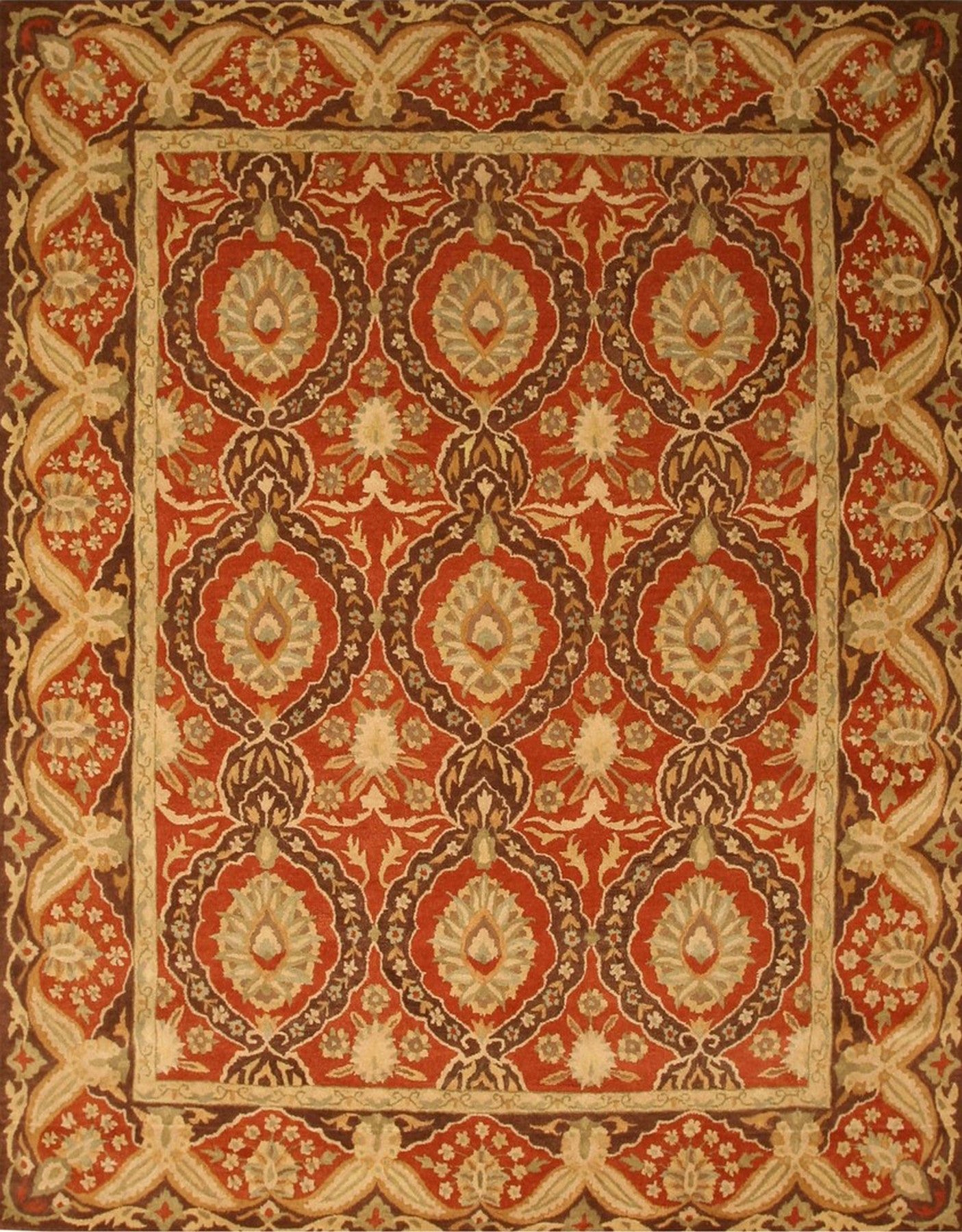 Khyber Elegance Hand-Tufted Wool Rug