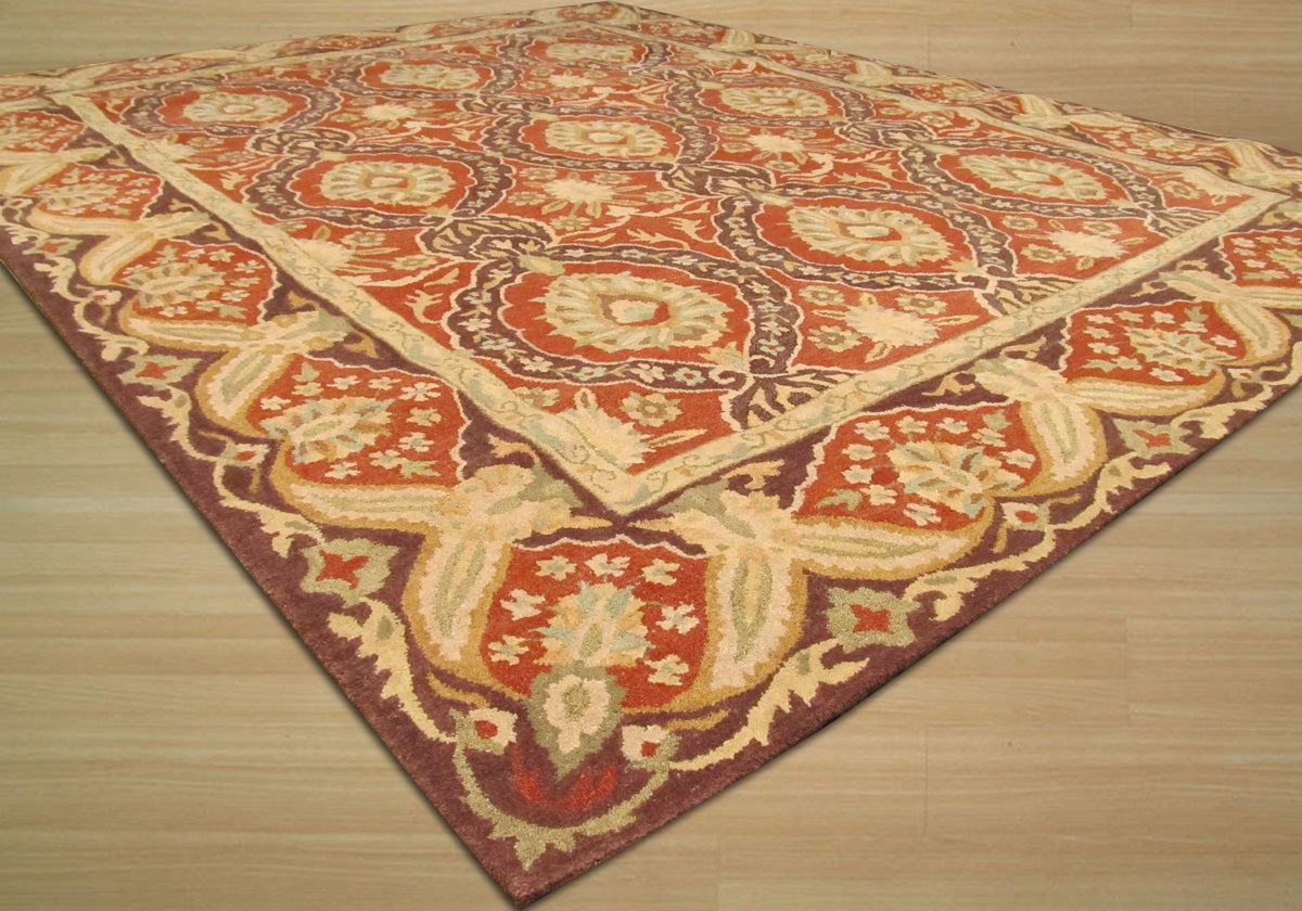 Khyber Elegance Hand-Tufted Wool Rug