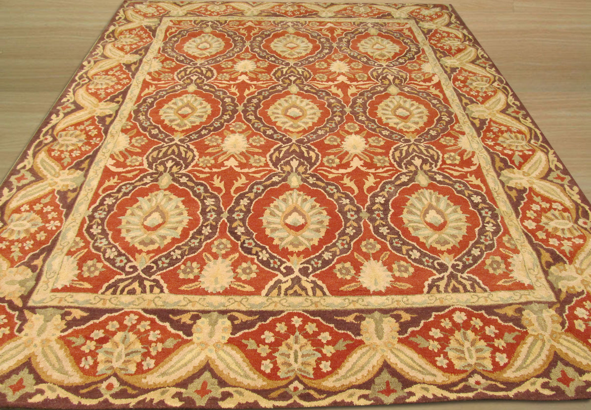 Khyber Elegance Hand-Tufted Wool Rug