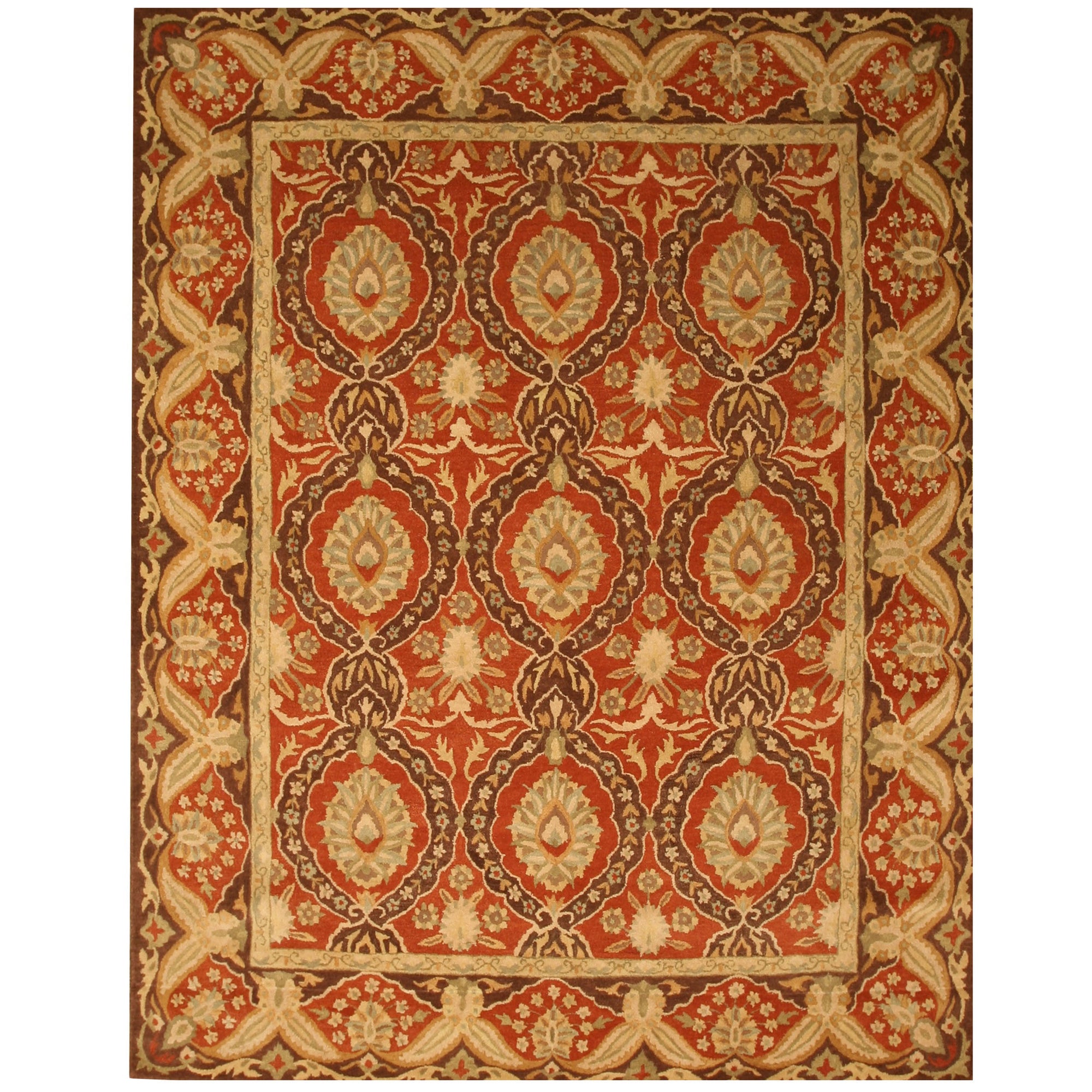 Khyber Elegance Hand-Tufted Wool Rug