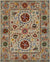 Hand-tufted Wool Ivory Transitional Floral Suzani Rug