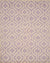 Purple Majestic Moroccan Hand-Knotted Wool Rug