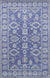 Blue Artisan Overdyed Oriental Rug