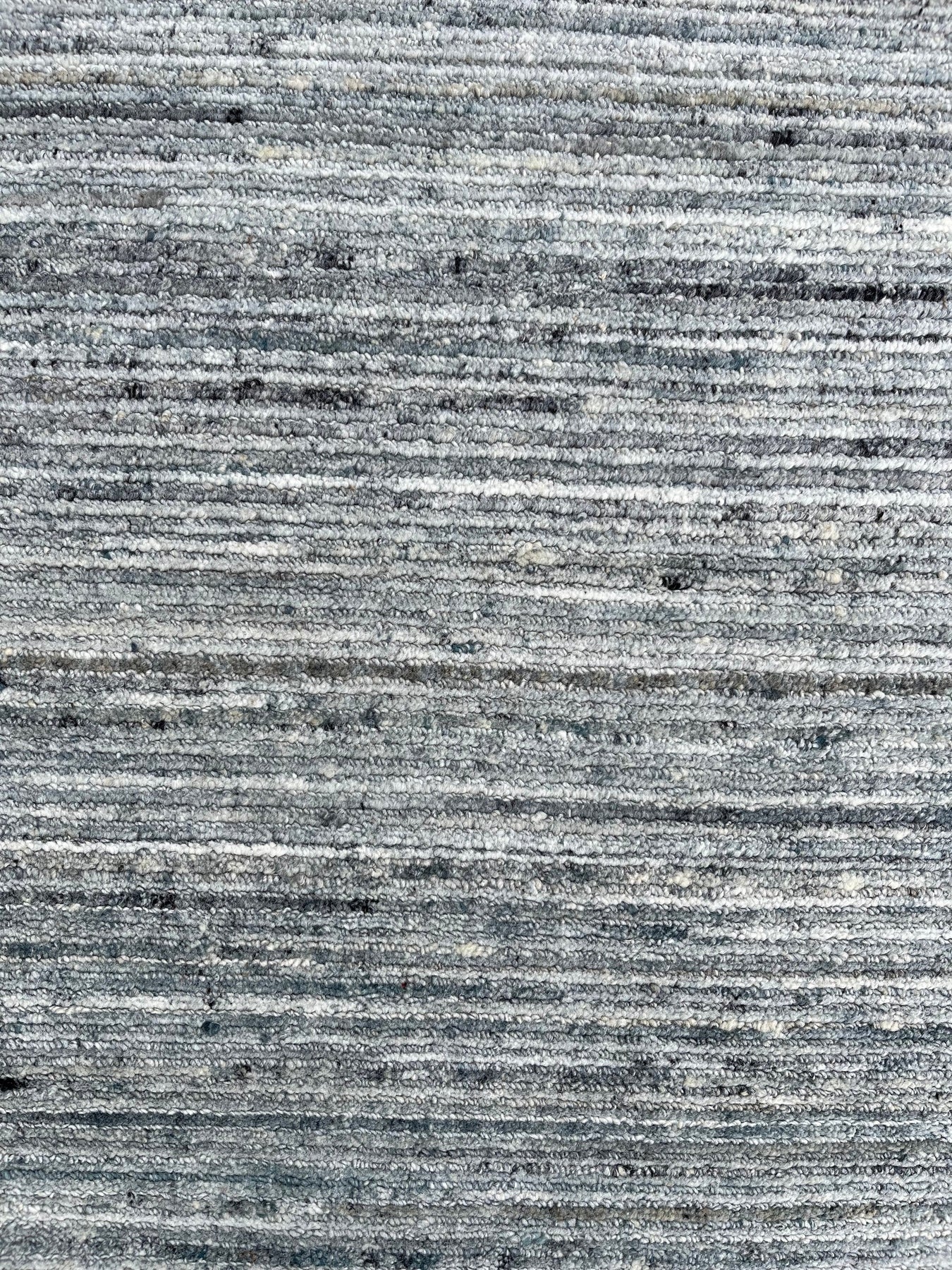 Gray Nolan Striped Contemporary Rug