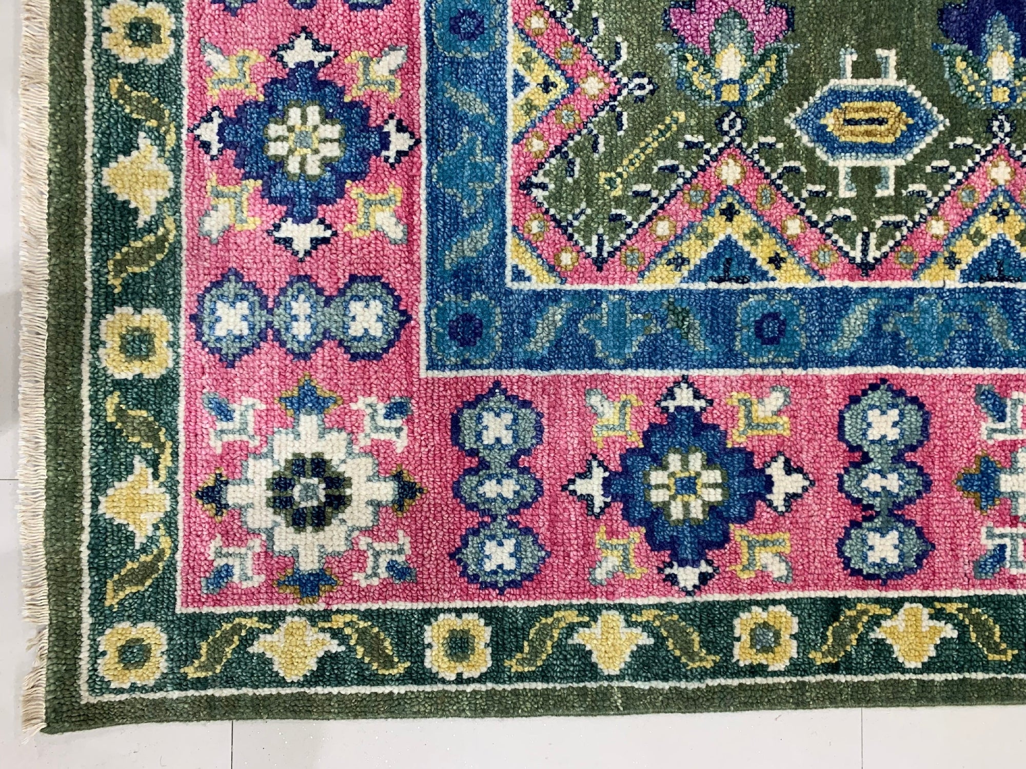 Green Classic Kazak Harmony Rug