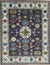 Purple Floral Kazak Rug