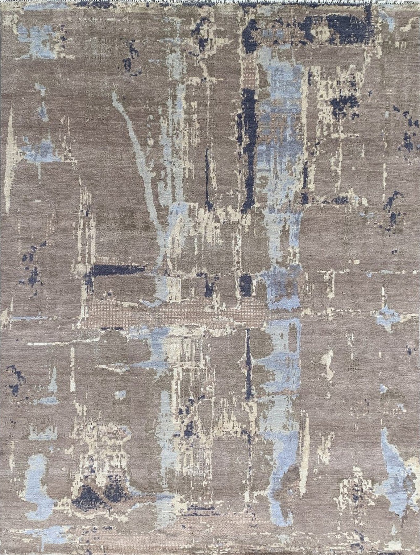 Gray Ethereal Abstract Elegance Rug