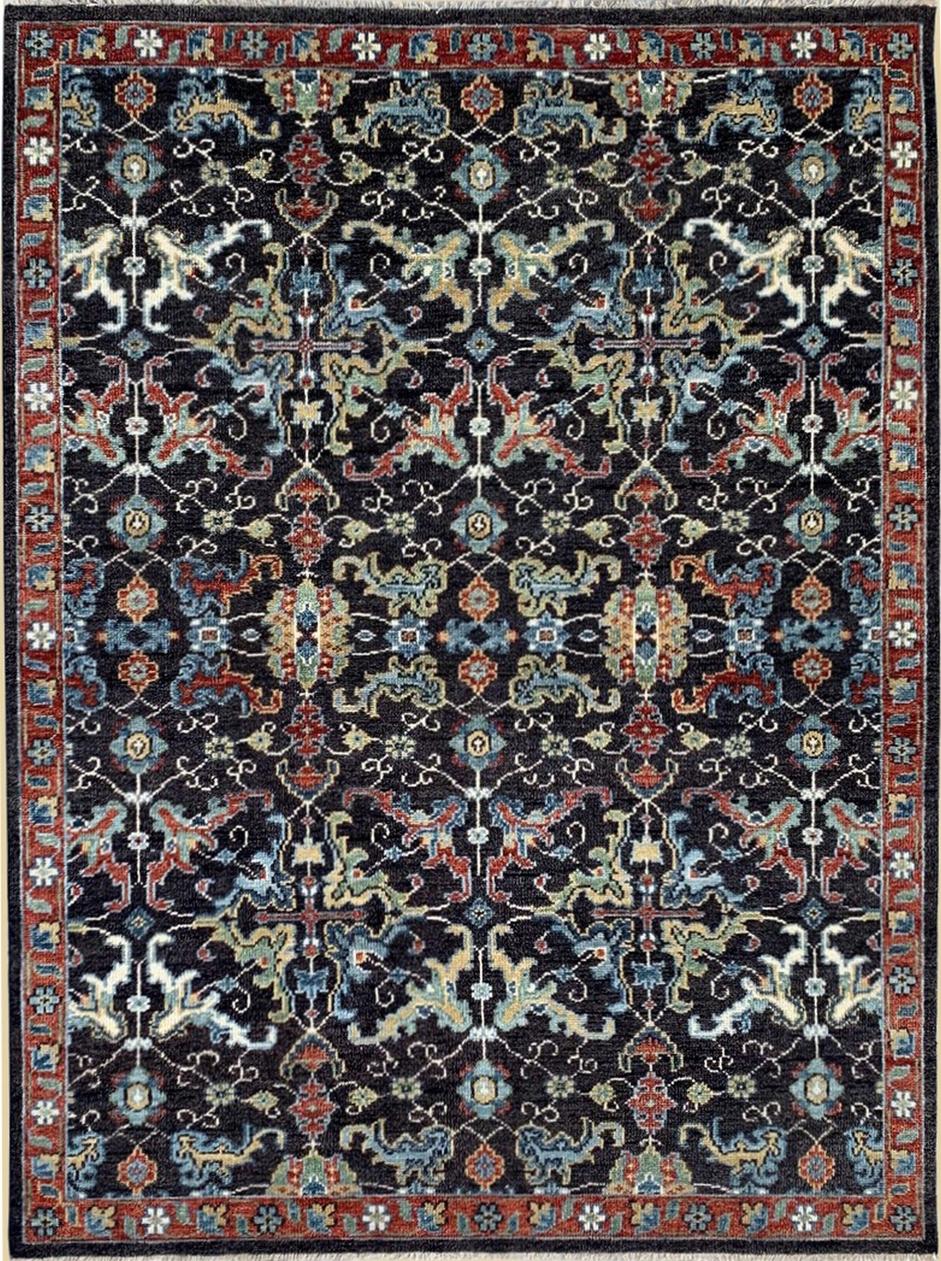 Brown Luxurious Oriental Masterpiece Rug