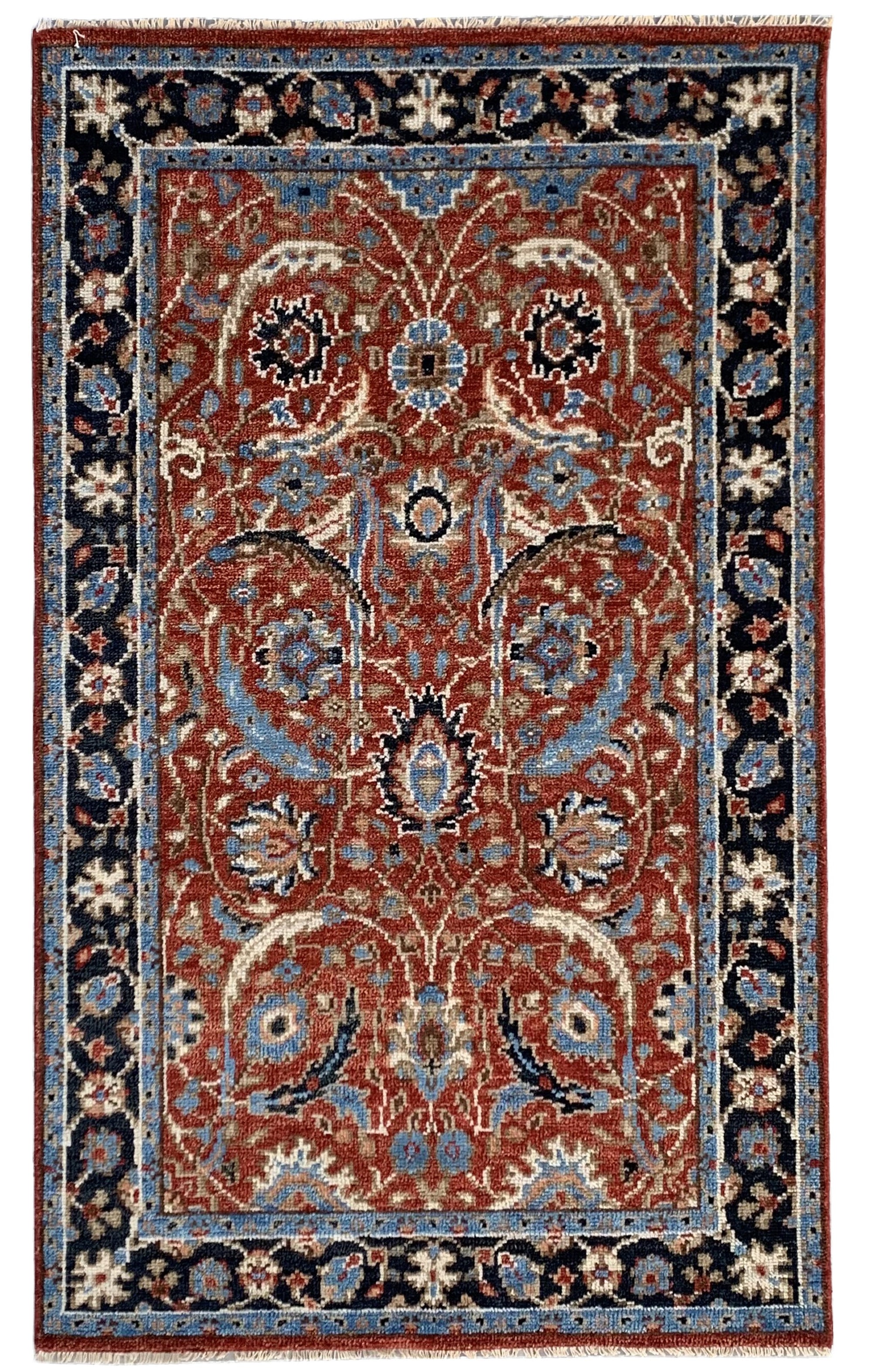 Classic Hand-Knotted Oriental Rug