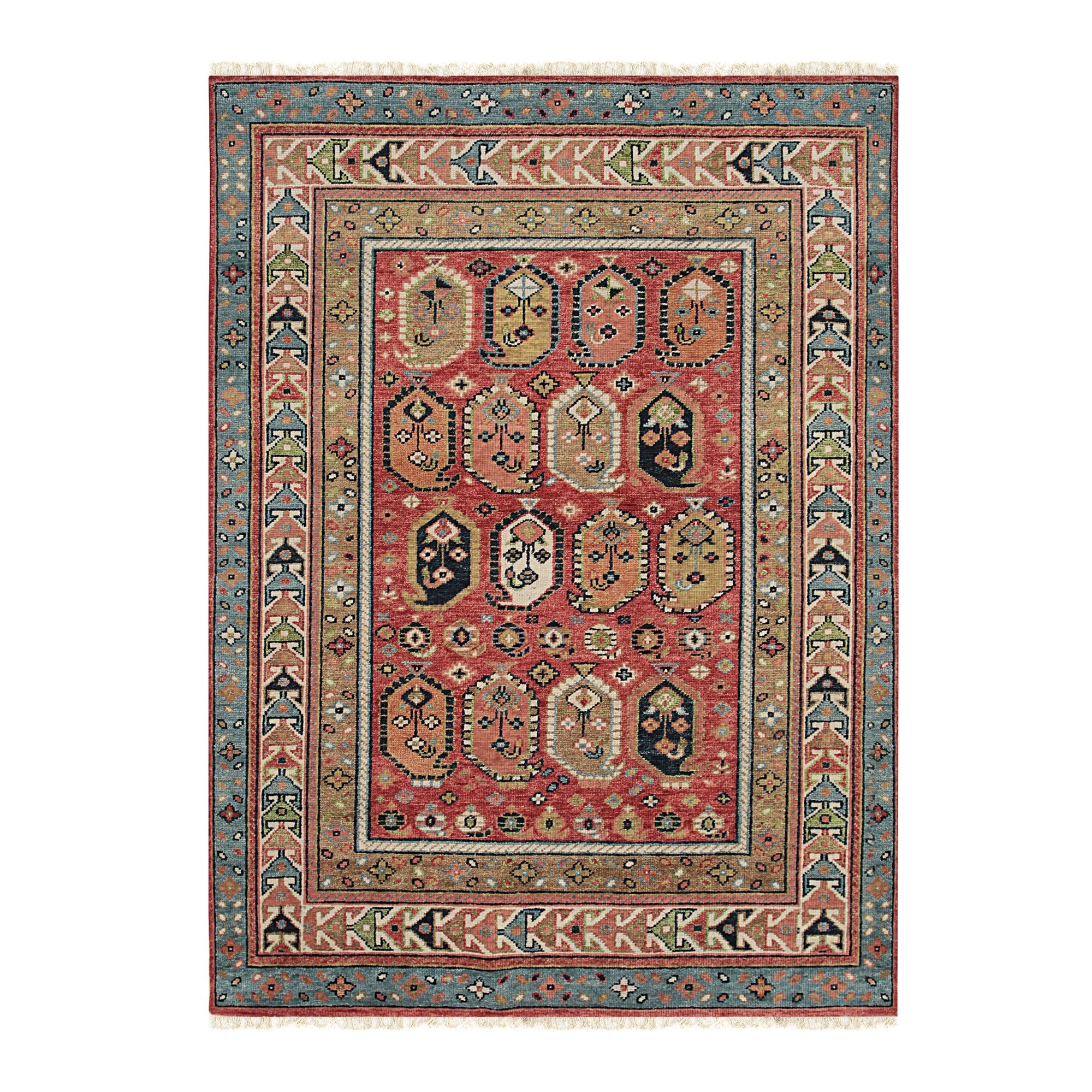 Majestic Hand Made Wool Traditional Rug