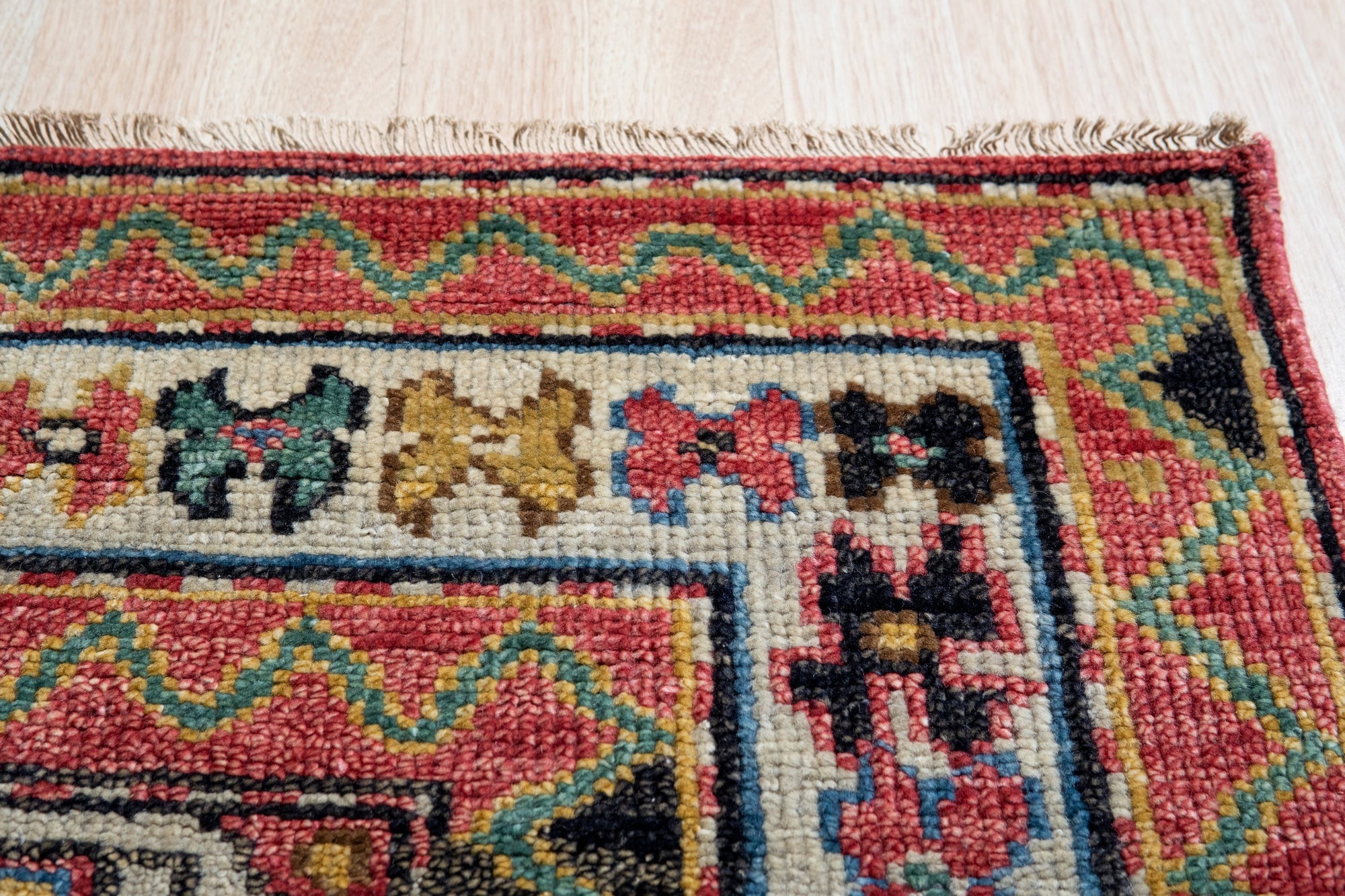 Mosaic Harmony Kazak Rug