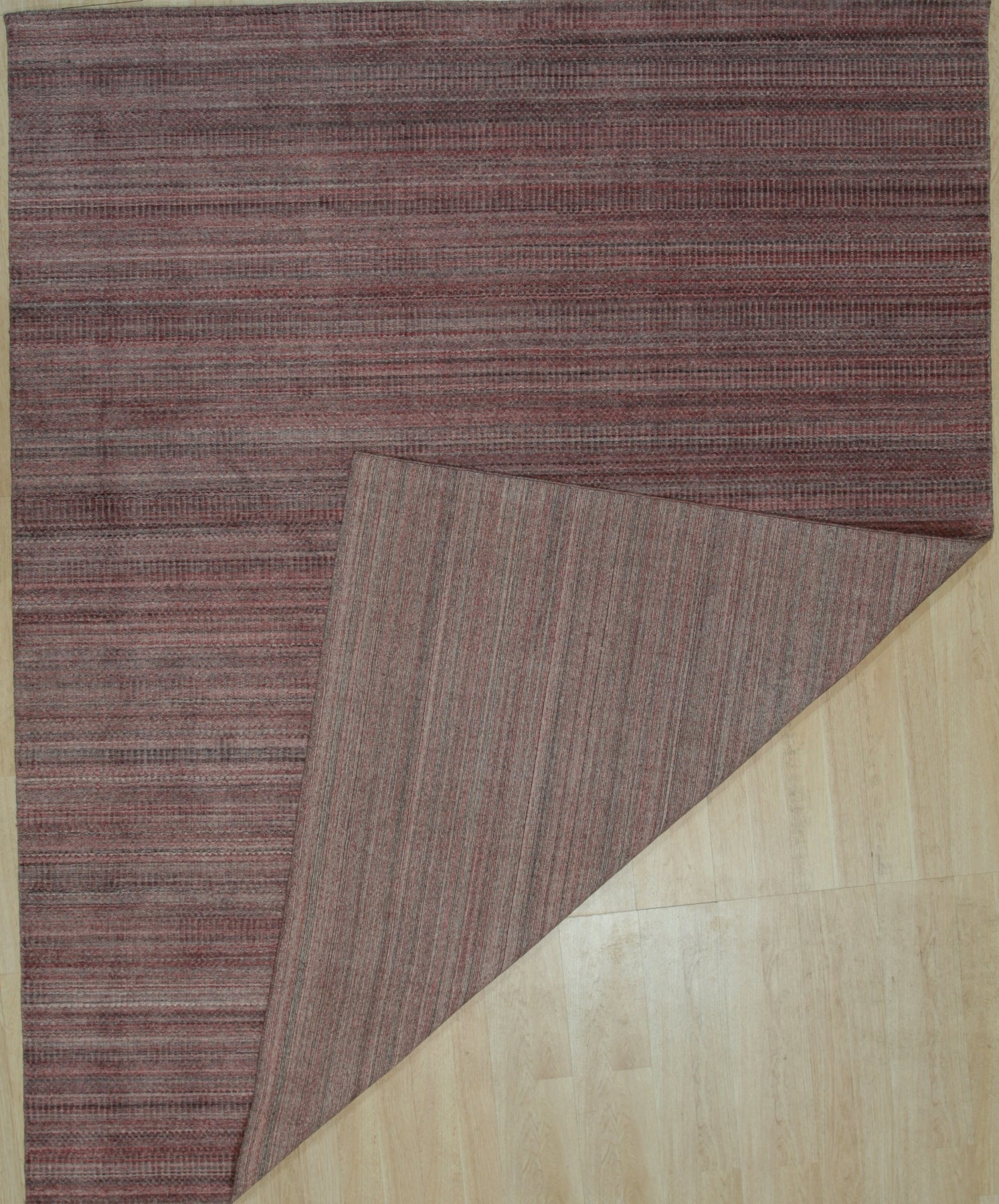 Scarlet Super Grass Handmade Wool Rug