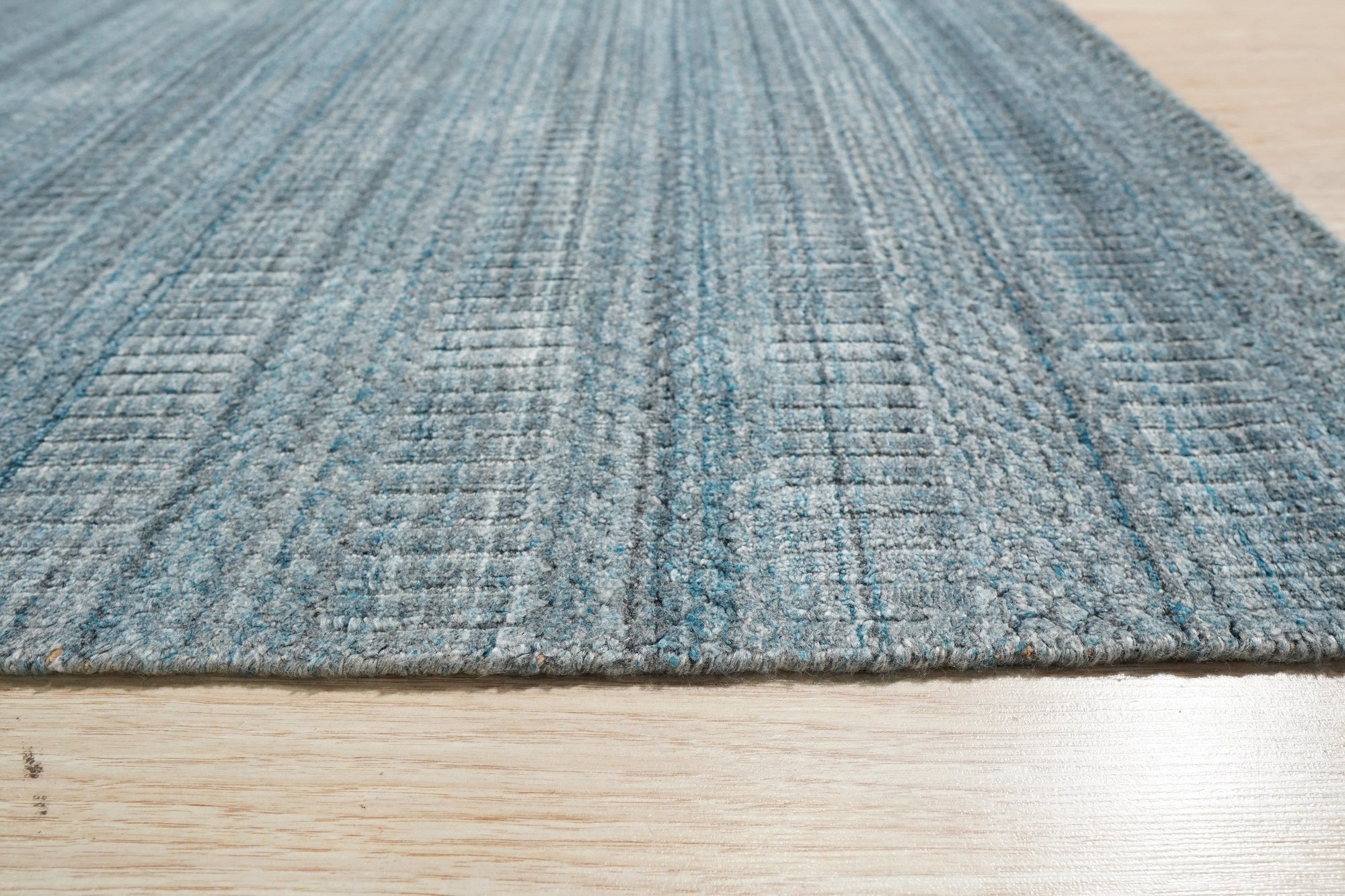 Teal Verdant Harmony Stripe Rug