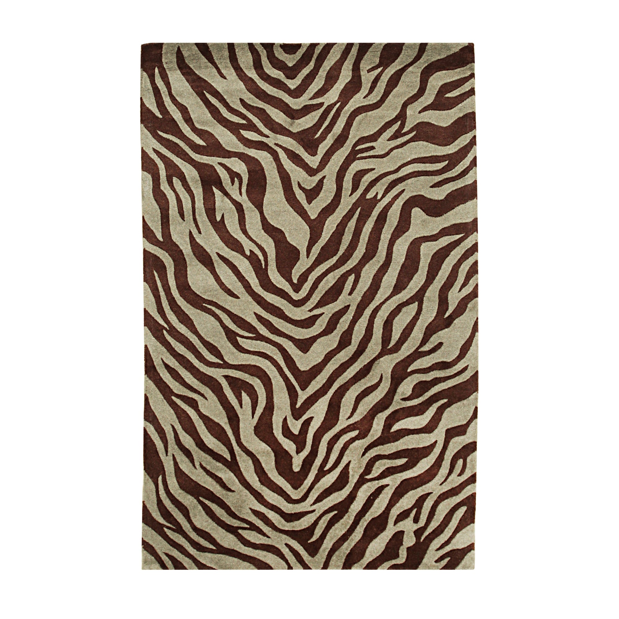 Savannah Zebra Print Rug