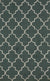 Green Moroccan Trellis Harmony Hand-Tufted Wool Rug