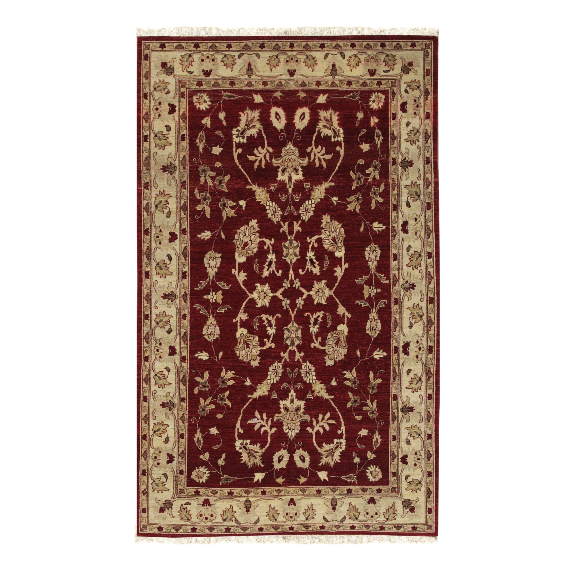 Agra Majesty Hand-Knotted Wool Rug