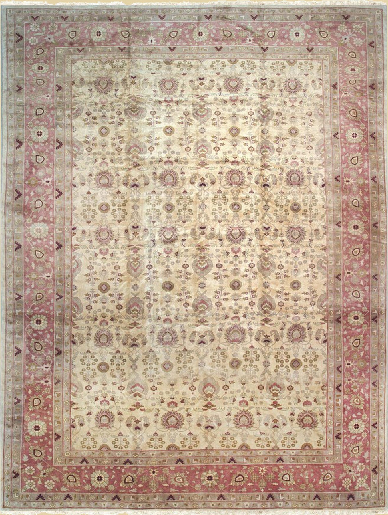 Timeless Hand-Knotted Oriental Rug