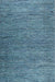 Blue Silken Grass Handmade Natural Silk Rug