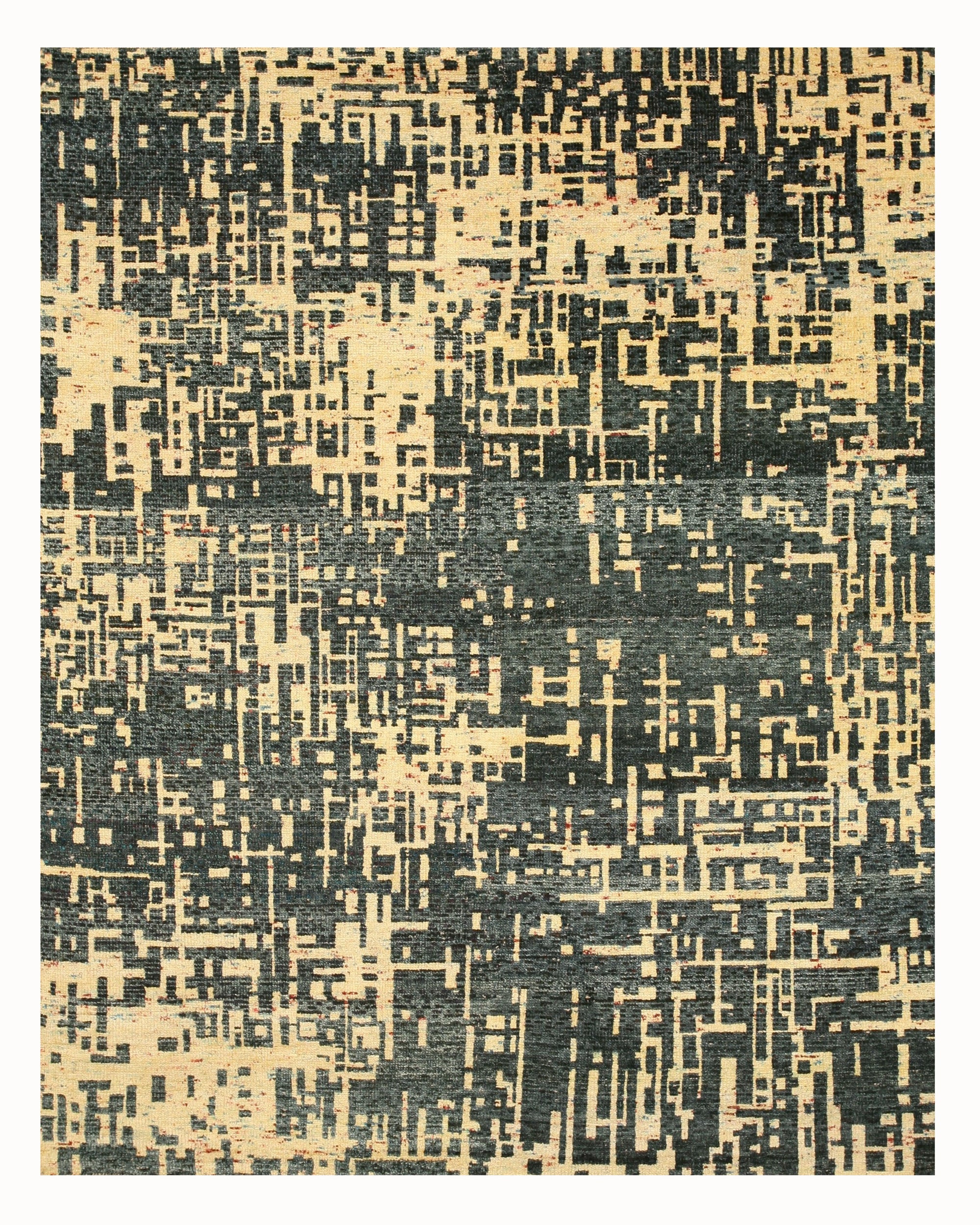 Contemporary Abstract Anand Rug